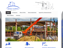 Tablet Screenshot of grupoimpero.com